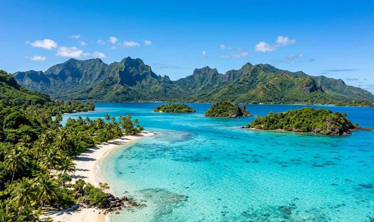Océanie paysages îles tropicales